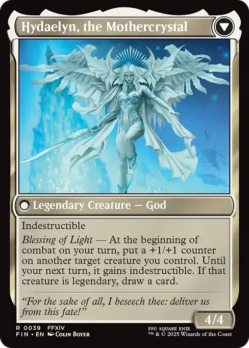 Hydaelyn, the Mothercrystal