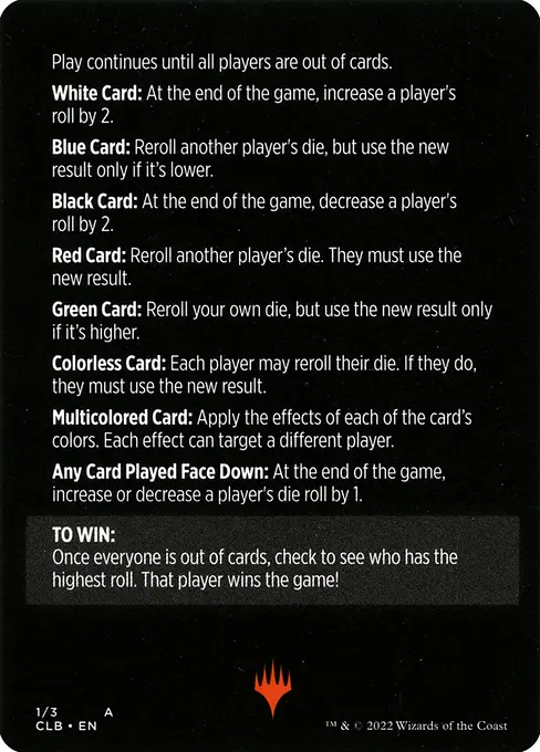 Roll for Initiative (cont'd)
