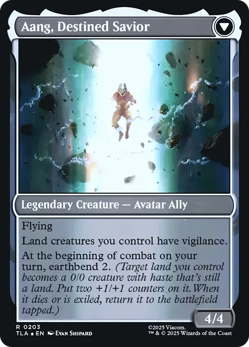 Aang, Destined Savior