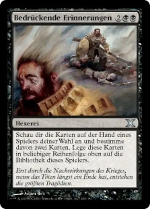 Bedrückende Erinnerungen