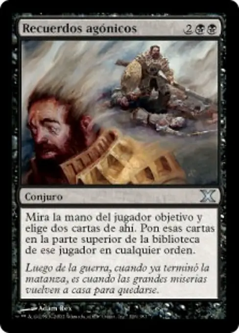 Recuerdos agónicos