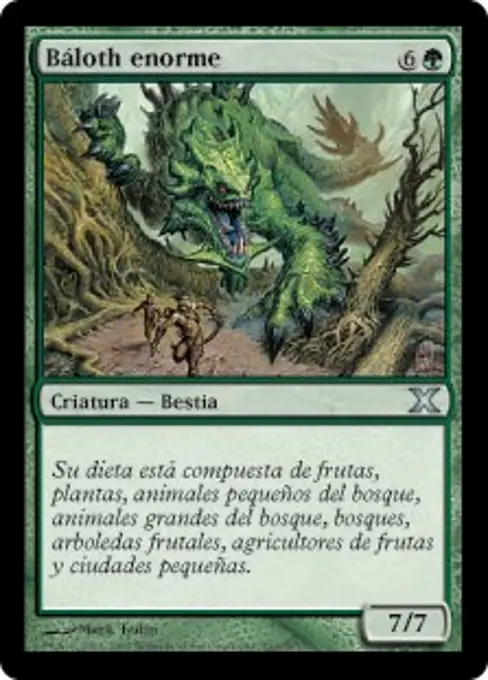 Báloth enorme