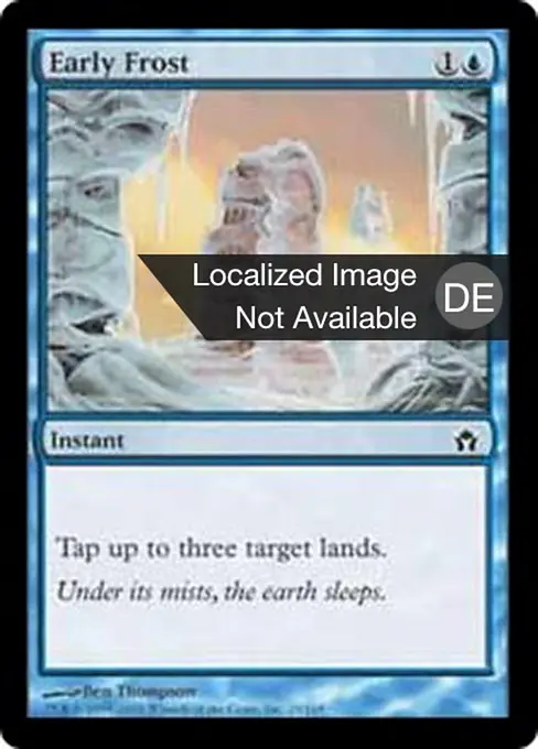 Früher Frost