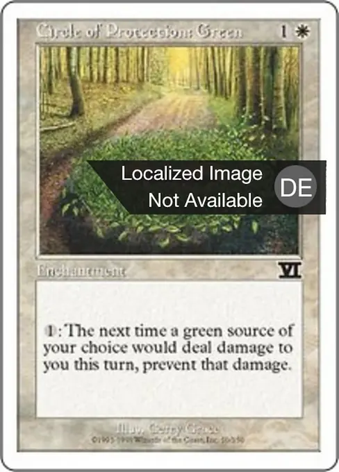 Schutzkreis gegen Grün