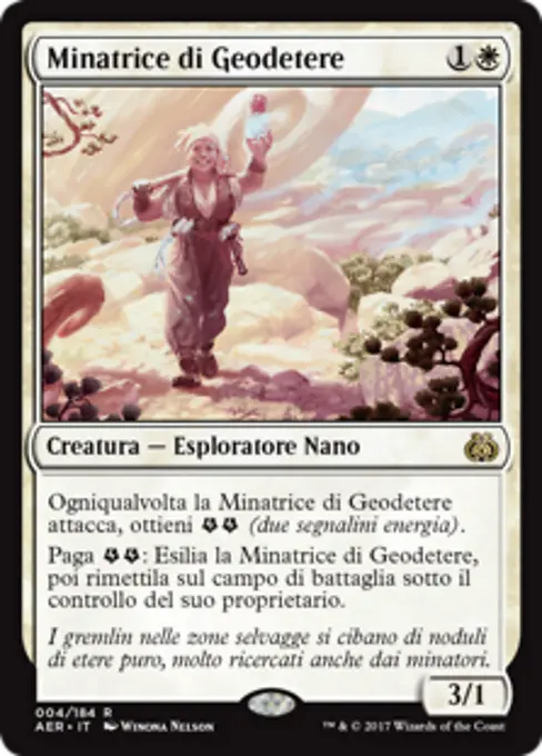 Minatrice di Geodetere