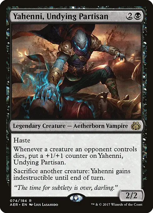 Yahenni, Undying Partisan