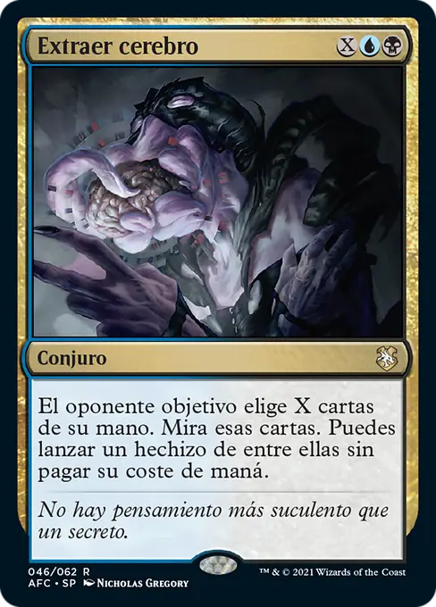 Extraer cerebro