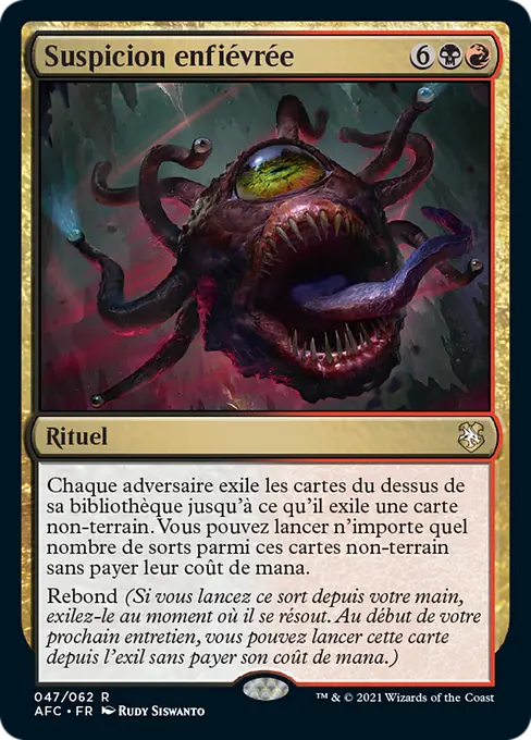 Suspicion enfiévrée