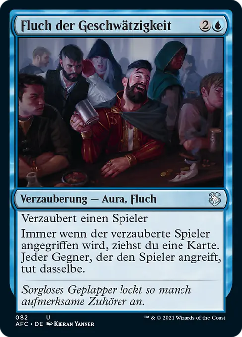 Fluch der Geschwätzigkeit