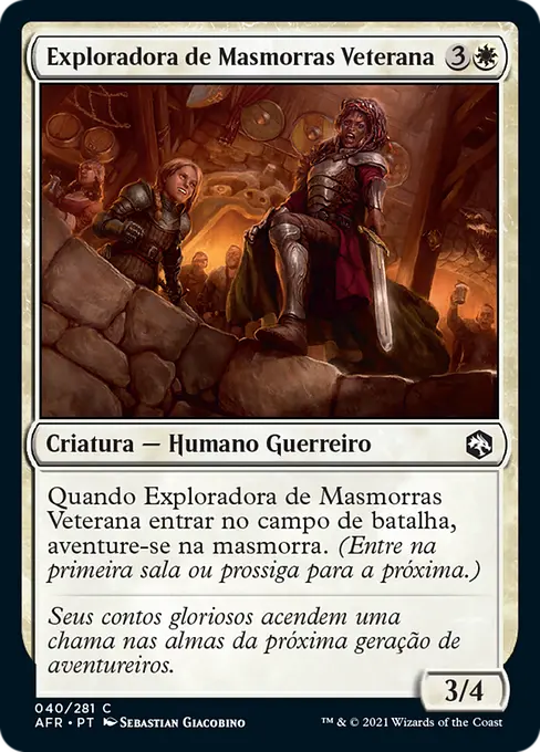 Exploradora de Masmorras Veterana