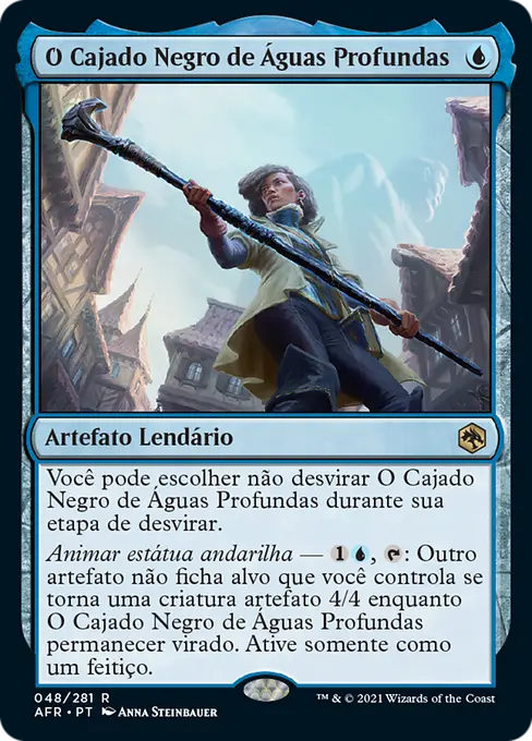 O Cajado Negro de Águas Profundas