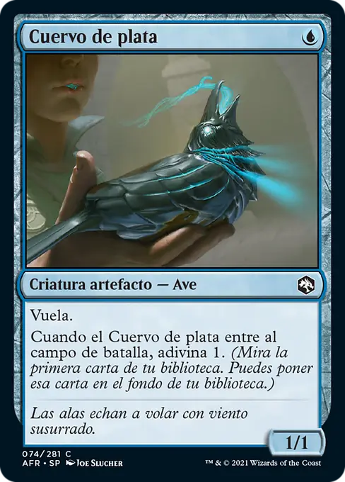 Cuervo de plata