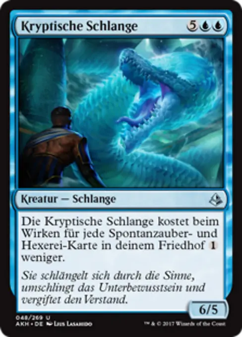 Kryptische Schlange