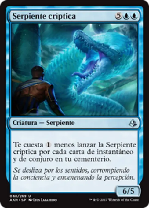 Serpiente críptica