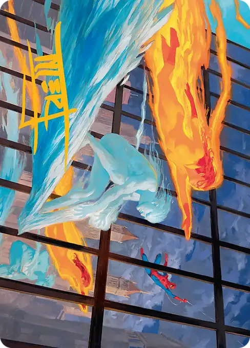 Iceman and Firestar