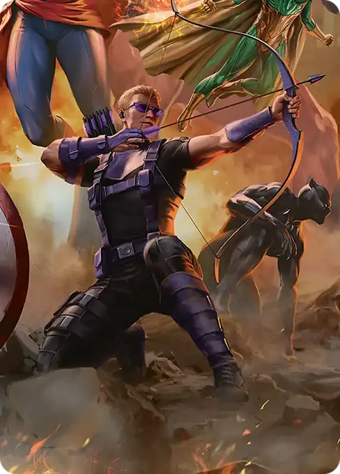 Hawkeye, Trick Shot