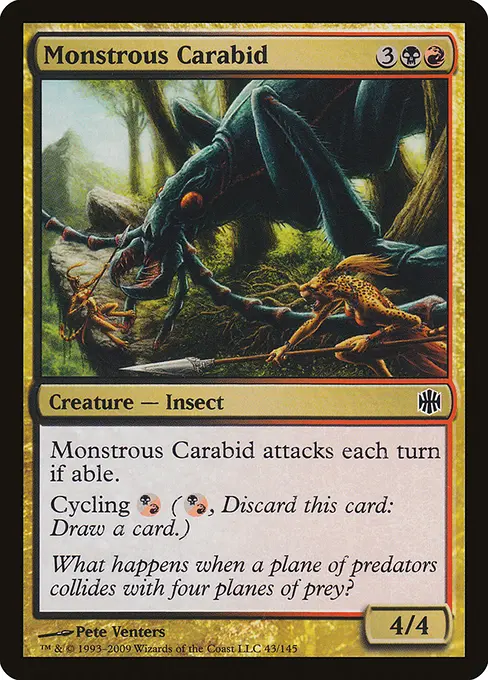 Monstrous Carabid