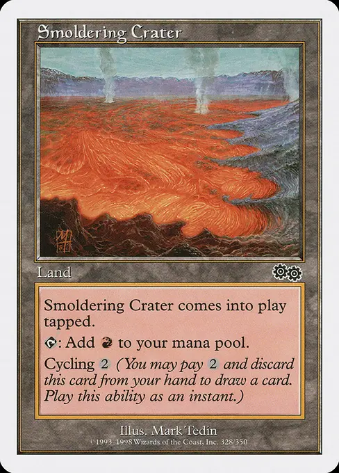 Smoldering Crater