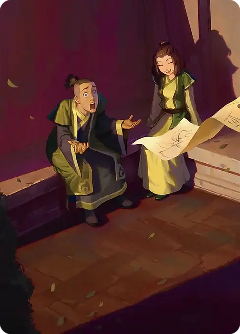 Sokka and Suki