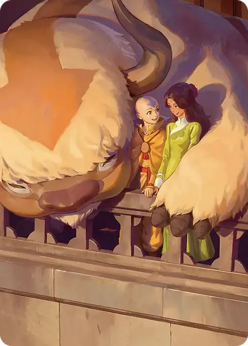 Aang and Katara