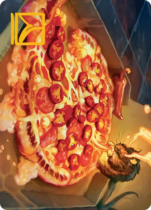 Spicy Oatmeal Pizza