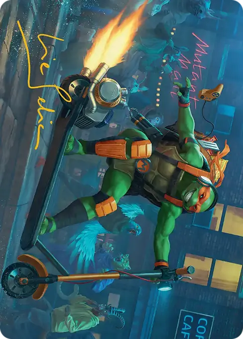 Michelangelo, On the Scene