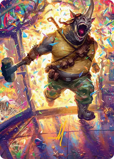 Rocksteady, Rowdy Rhino