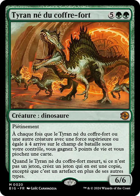Tyran né du coffre-fort