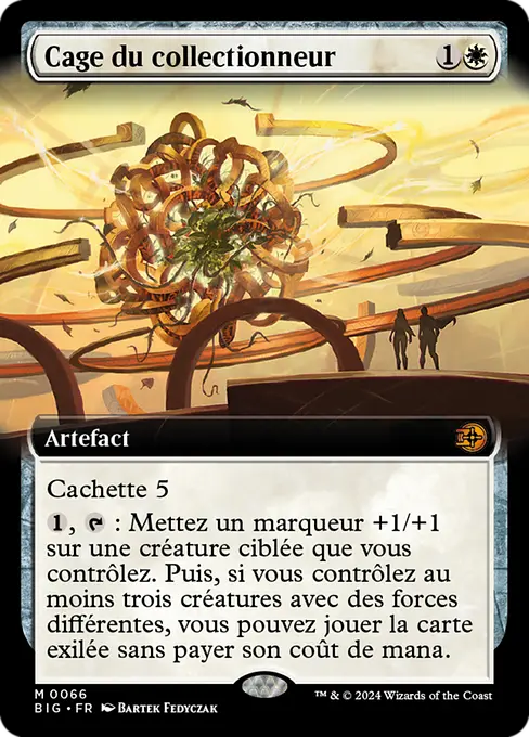 Cage du collectionneur
