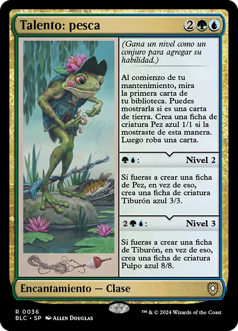 Talento: pesca