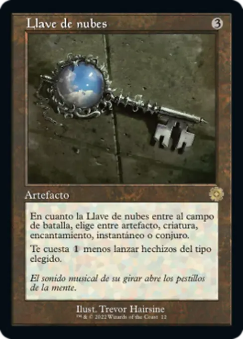 Llave de nubes