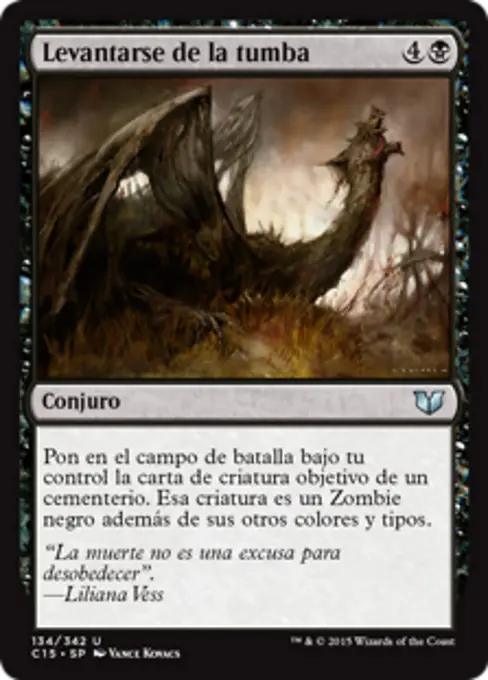 Levantarse de la tumba