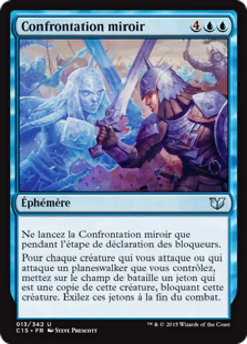Confrontation miroir