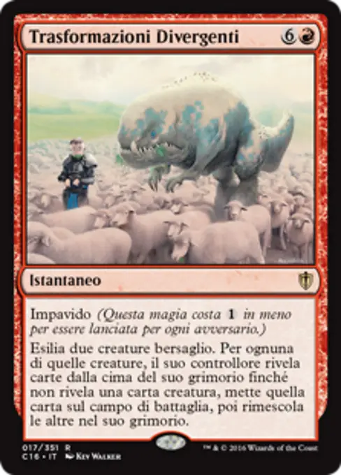 Trasformazioni Divergenti