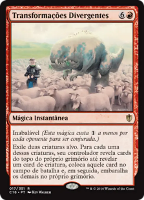 Transformações Divergentes