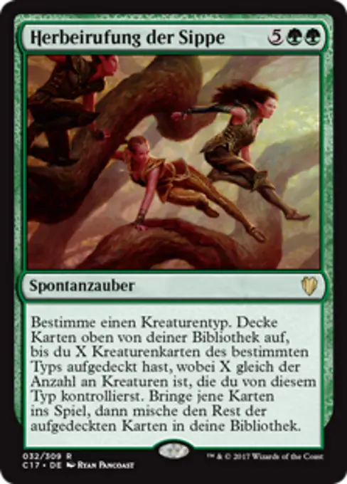 Herbeirufung der Sippe