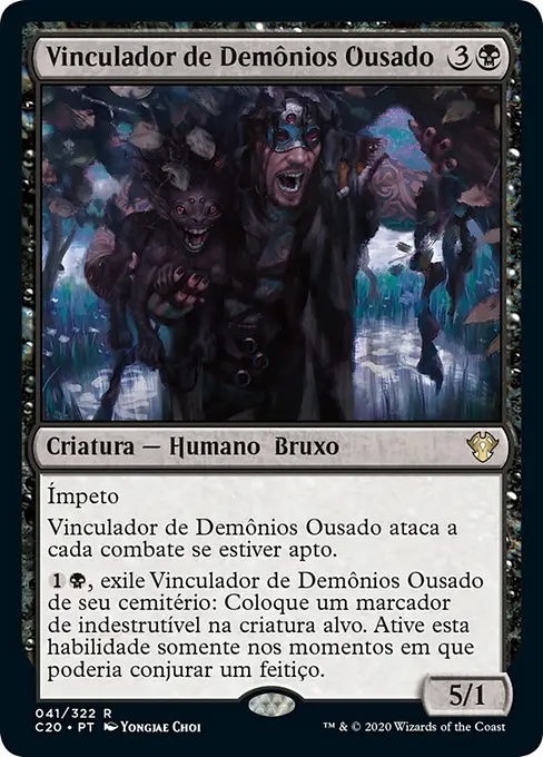 Vinculador de Demônios Ousado