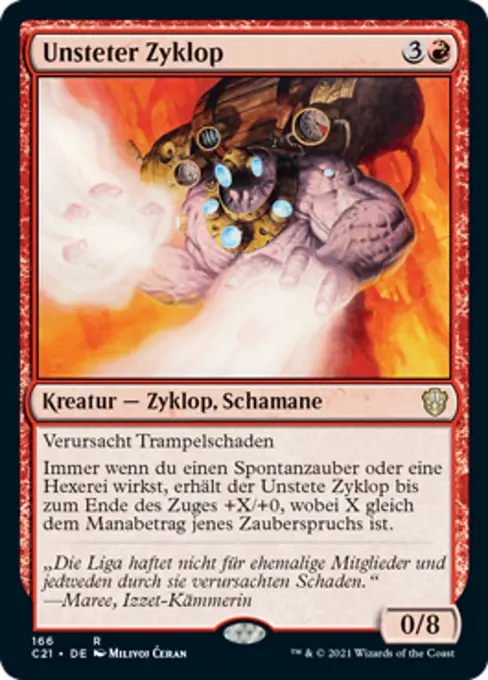 Unsteter Zyklop