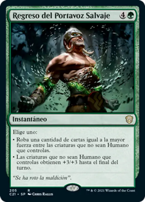 Regreso del Portavoz Salvaje