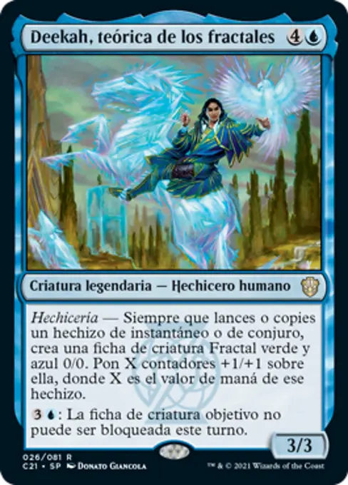 Deekah, teórica de los fractales