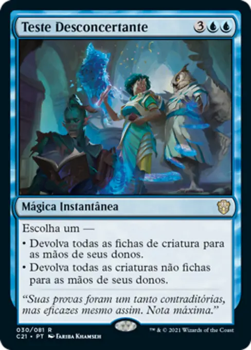 Teste Desconcertante
