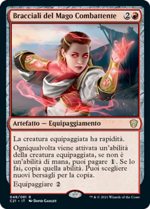 Bracciali del Mago Combattente