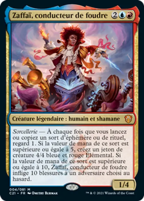 Zaffaï, conducteur de foudre