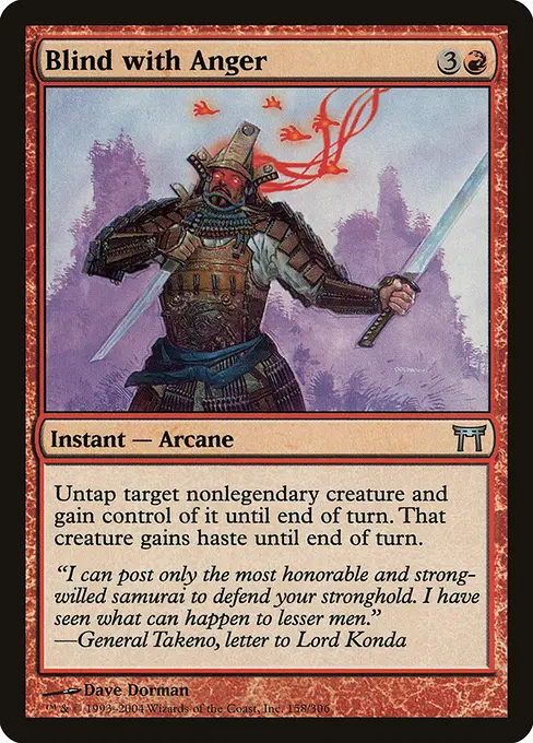 Blind with Anger