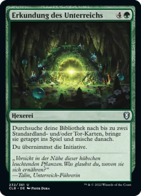 Erkundung des Unterreichs