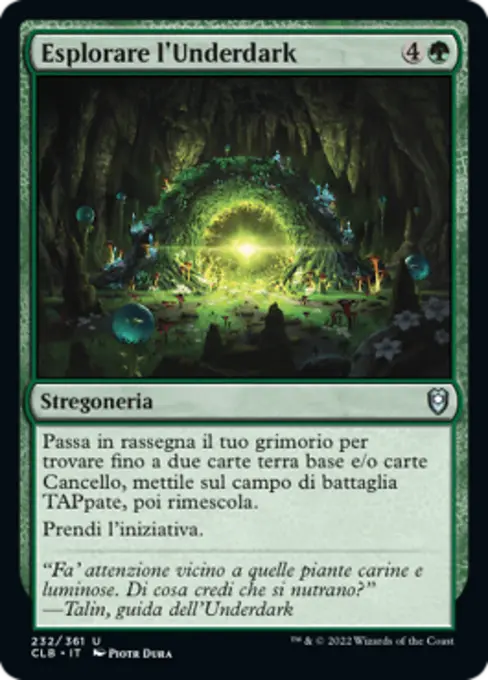 Esplorare l'Underdark