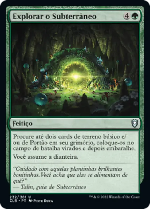 Explorar o Subterrâneo