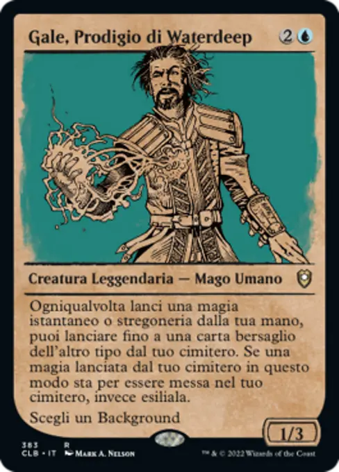 Gale, Prodigio di Waterdeep