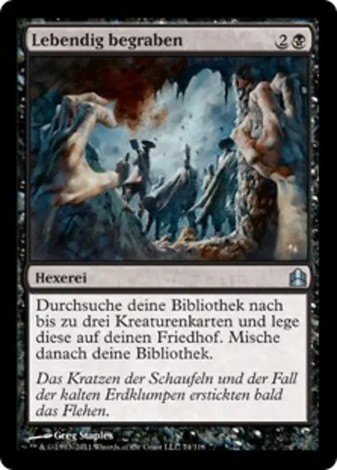 Lebendig begraben