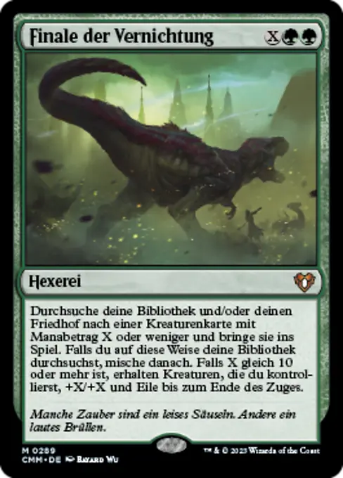 Finale der Vernichtung